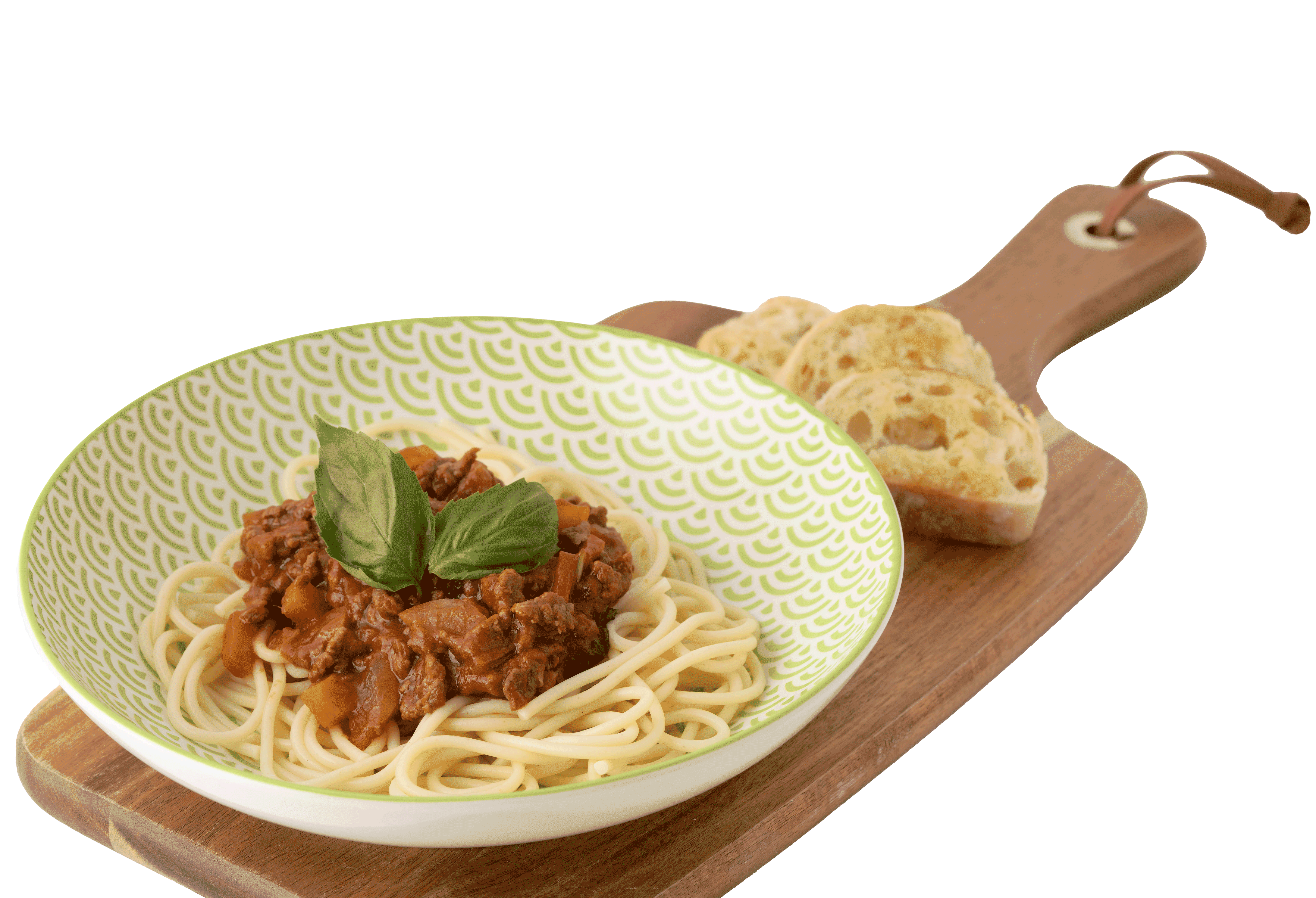 Low tomato Bolognese sauce